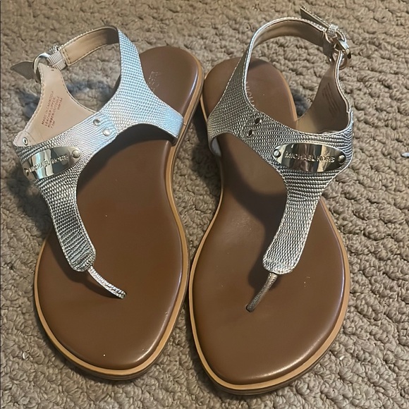Michael Kors gold  Women's Sandals - Picture 1 of 3